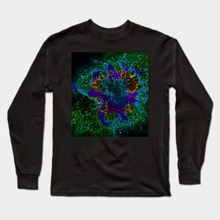 Black Panther Art - Glowing Edges 91 Long Sleeve T-Shirt